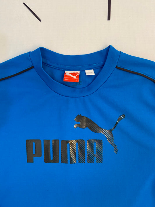 Puma Dry Cell Blue Long Sleeve- Youth M
