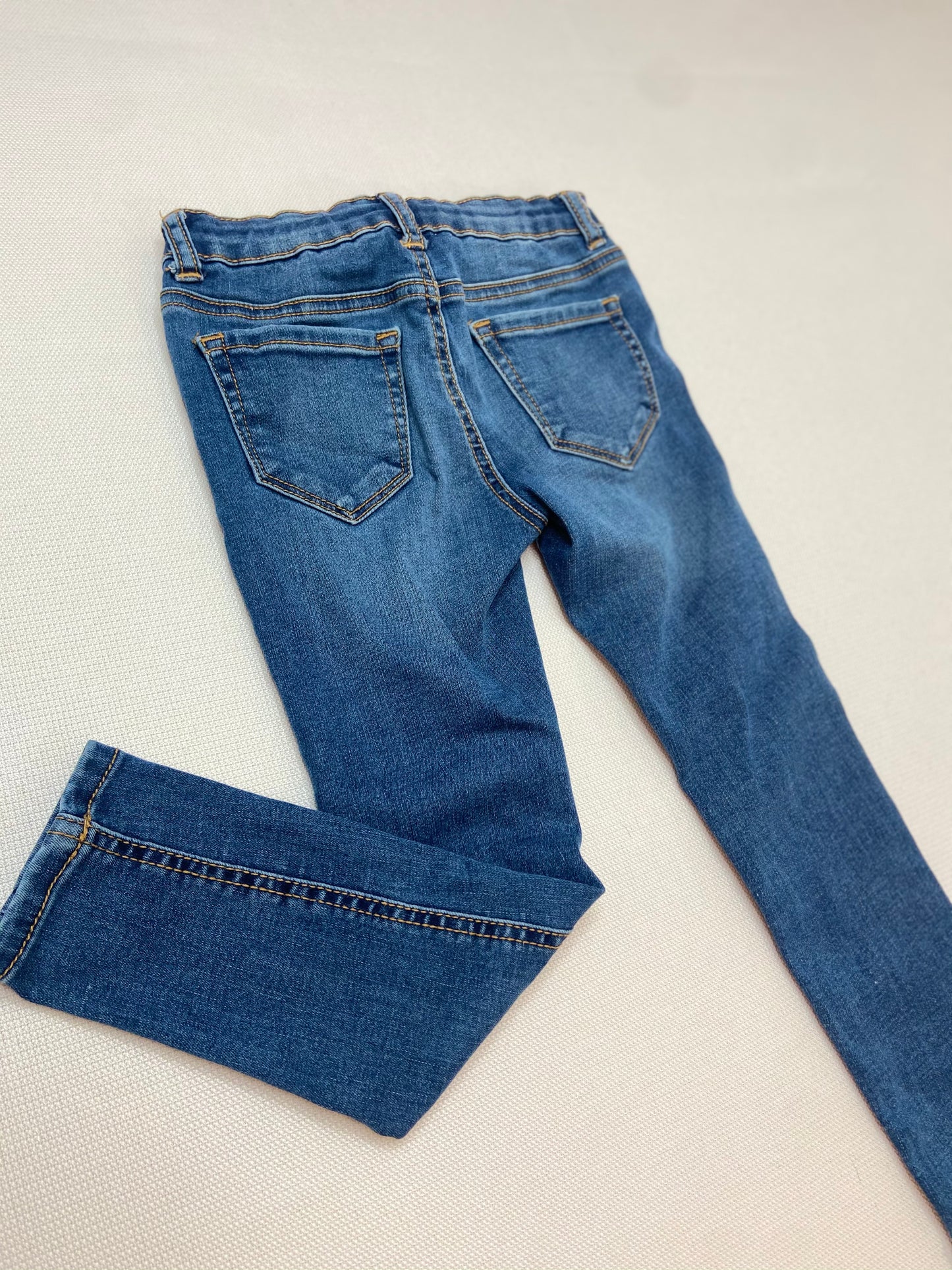 Superflex Dark Wash skinny Jeans- 6