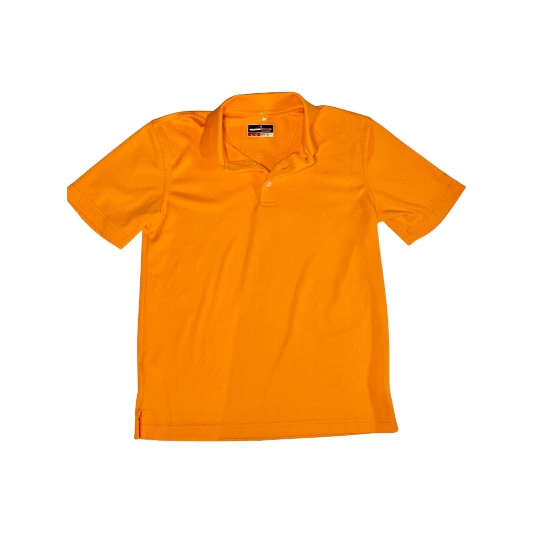Orange Golf Shirt- Youth L