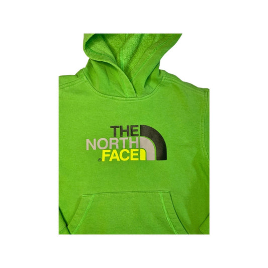 Green Large Logo Hoodie- Youth S (7-8)