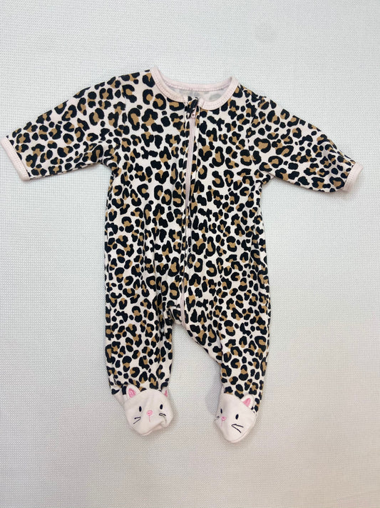 Leopard Sleeper- Newborn