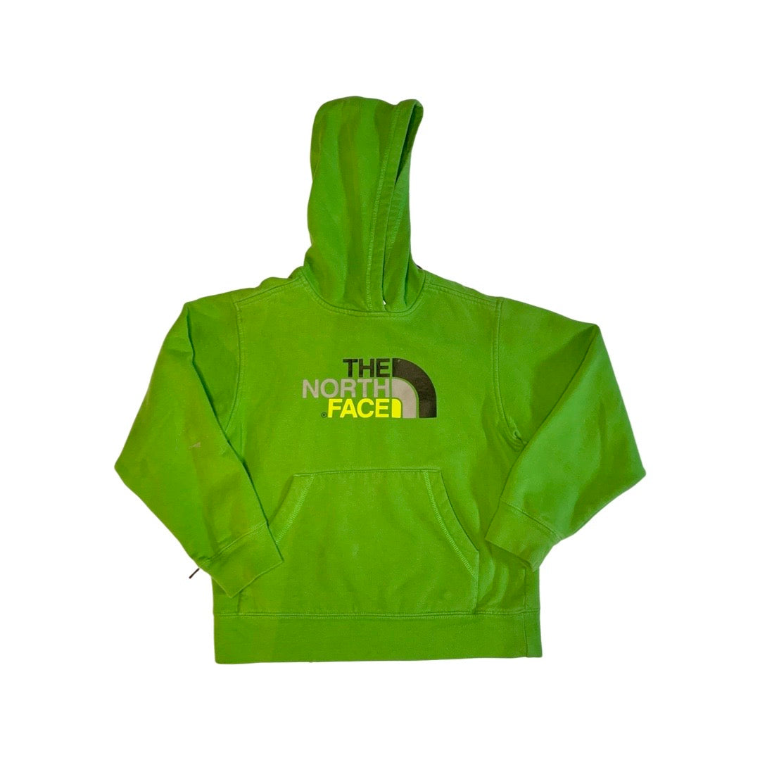 Green Large Logo Hoodie- Youth S (7-8)