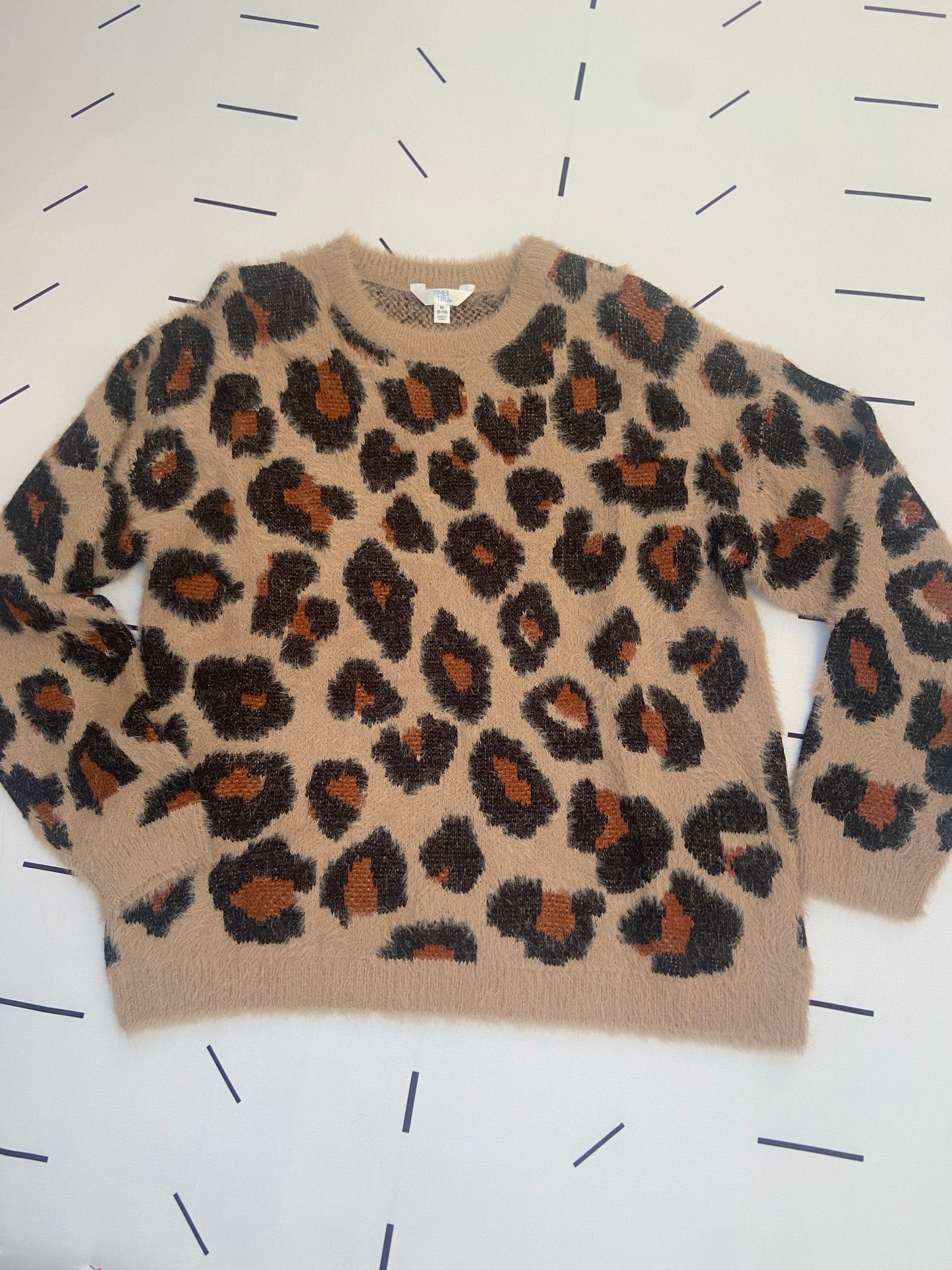 Leopard Sweater - M